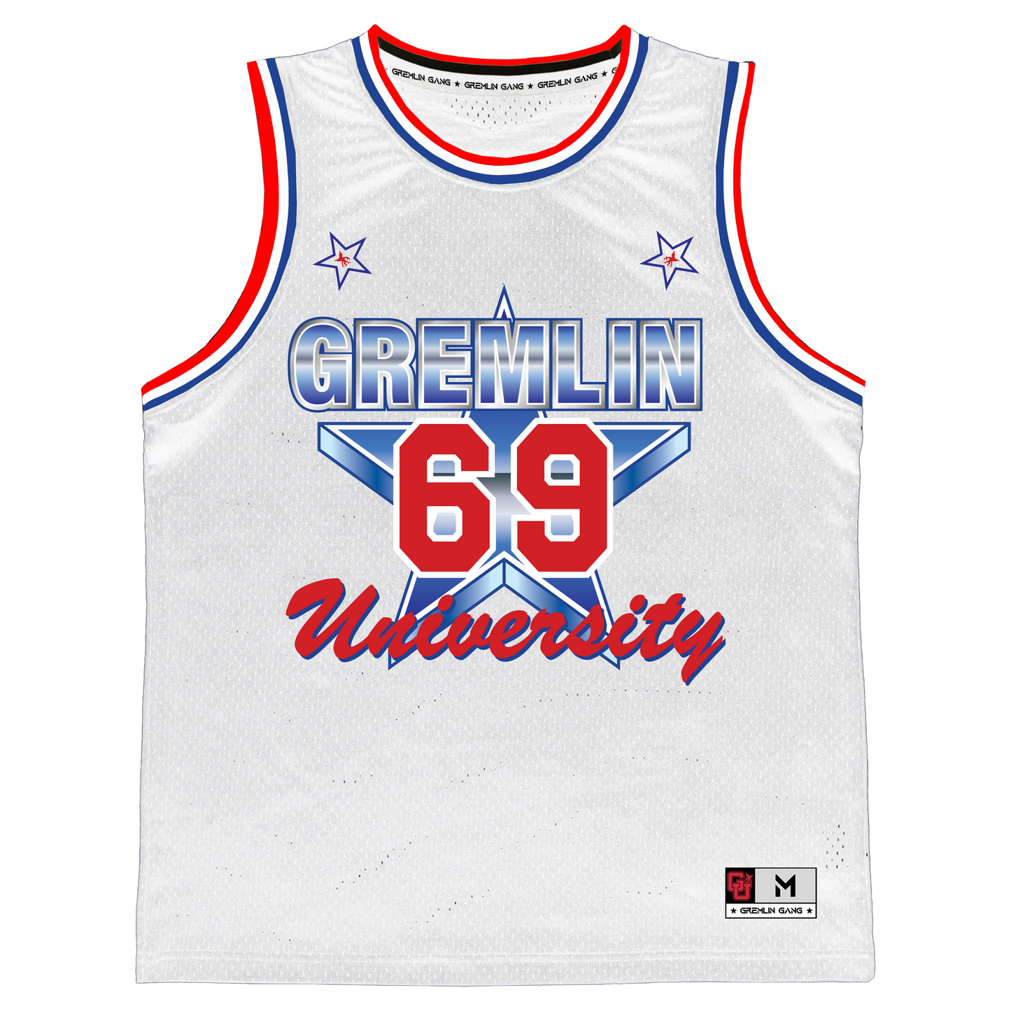 WHITE GREMLIN UNIVERSITY AAU JERSEY