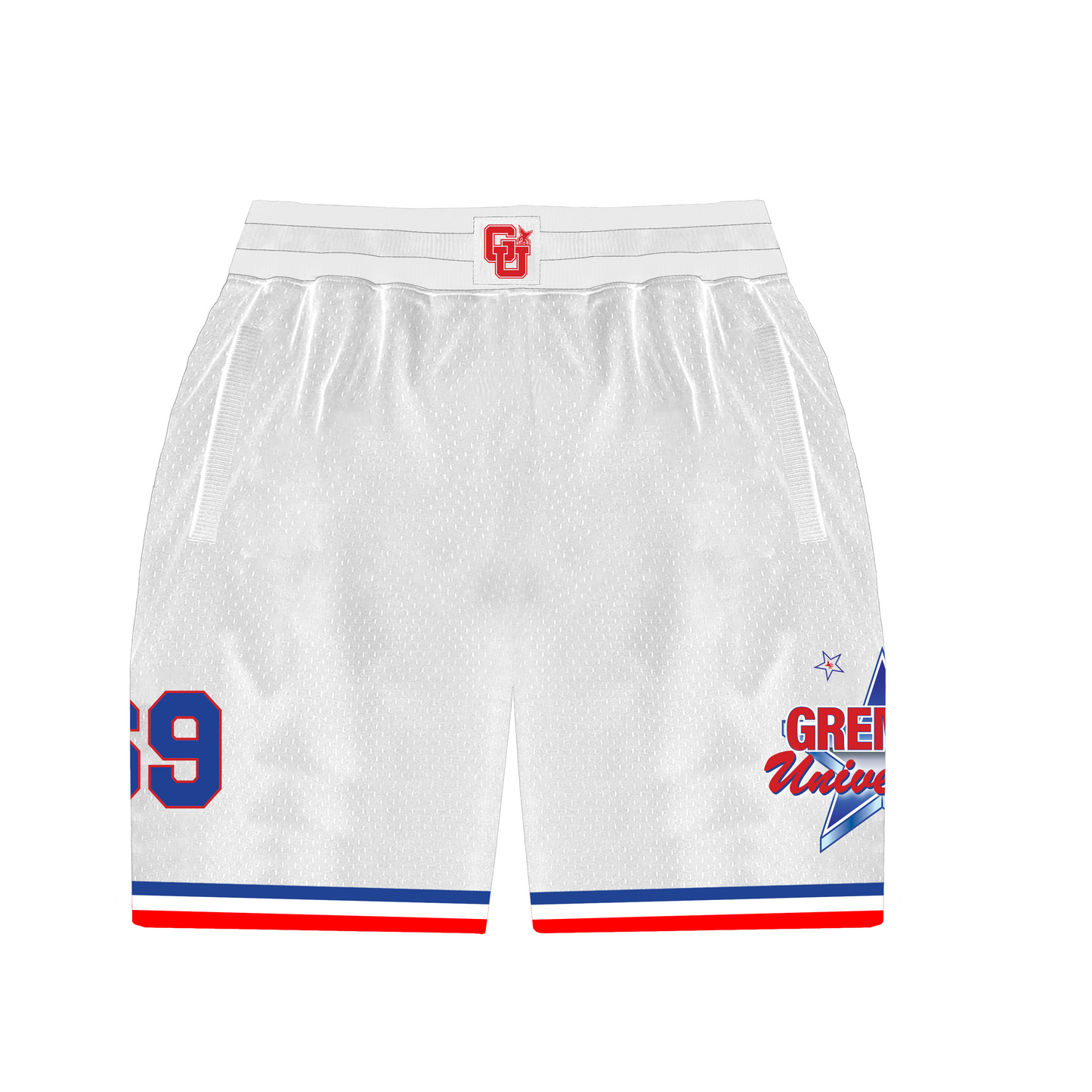 WHITE GREMLIN UNIVERSITY AAU SHORTS