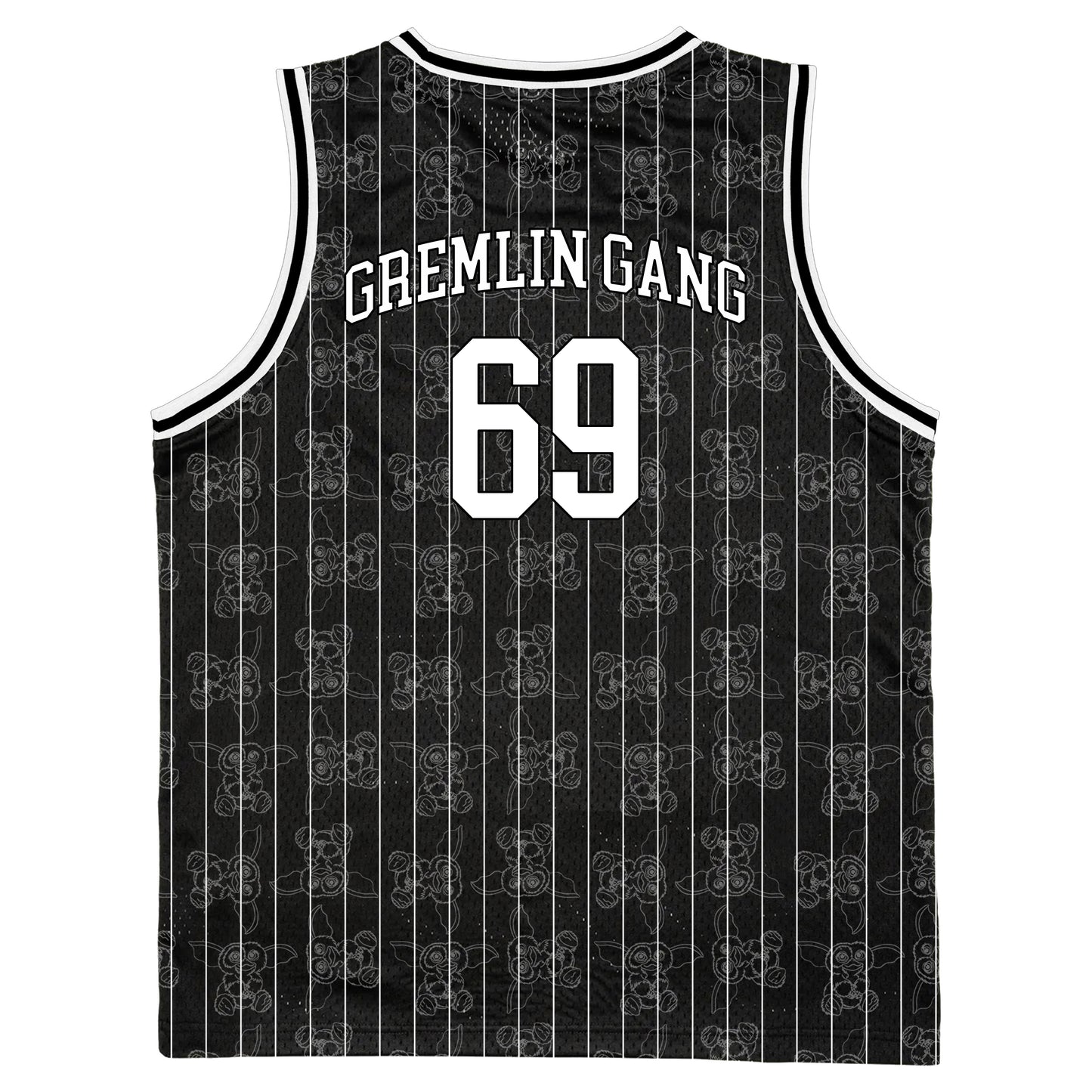 BLACK PINSTRIPE AAU JERSEY