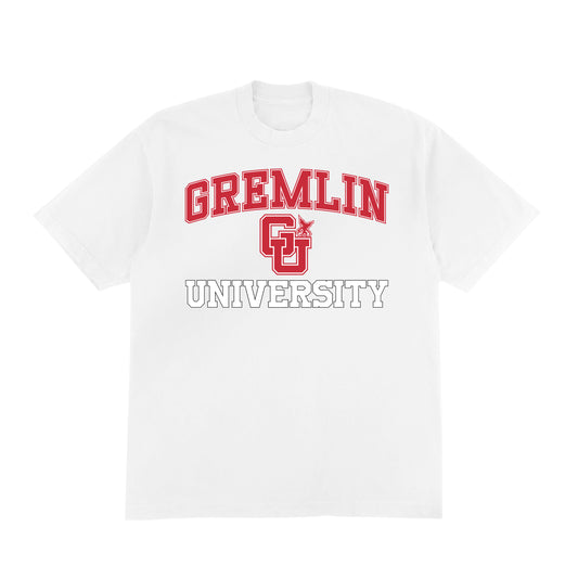 GREMLIN UNIVERSITY TEE (WHITE)