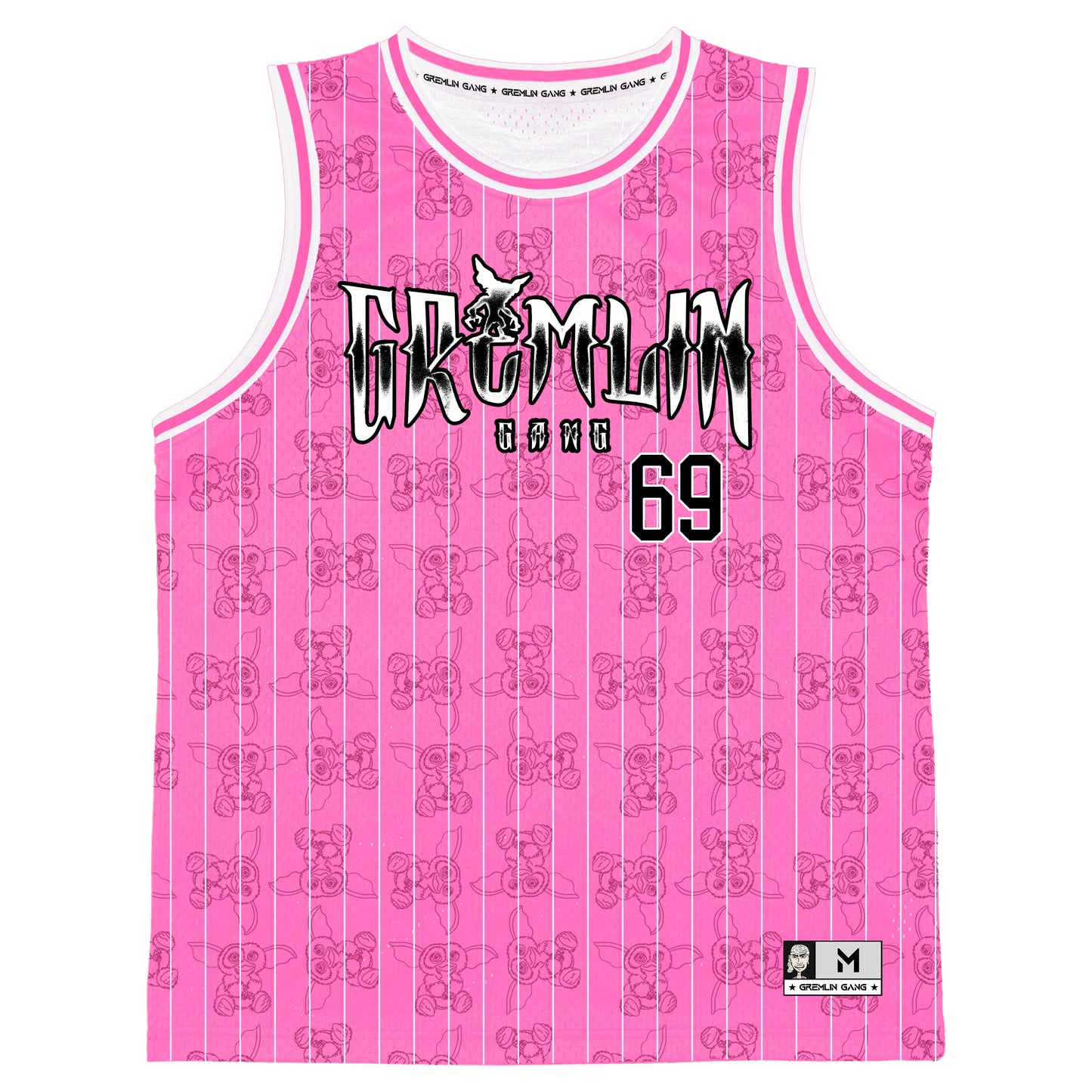 PINK PINSTRIPE AAU JERSEY